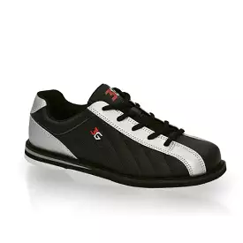 3G Kicks Unisex Bowling Shoes Black/Silver