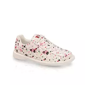 3G Kicks Womens Splash White Multi Bowling Shoes