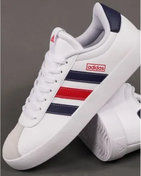 Adidas Court Trainers White Navy Red