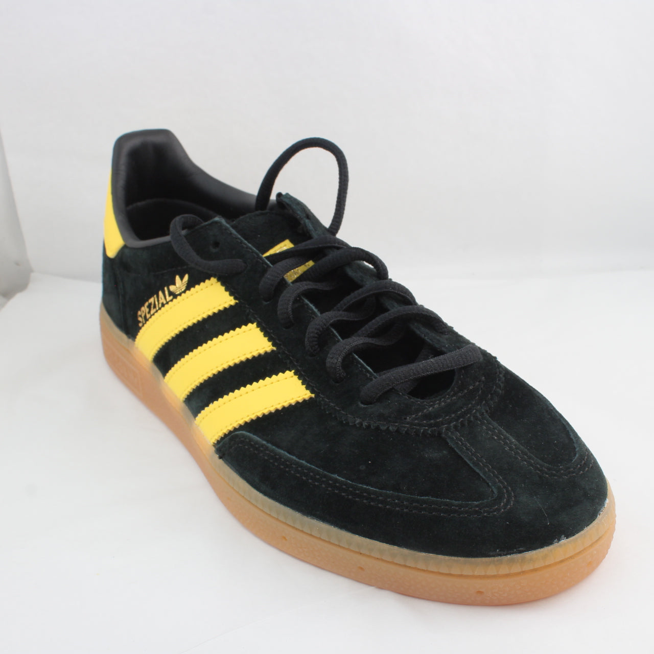 adidas Handball Spezial Black Yellow Gum Trainers