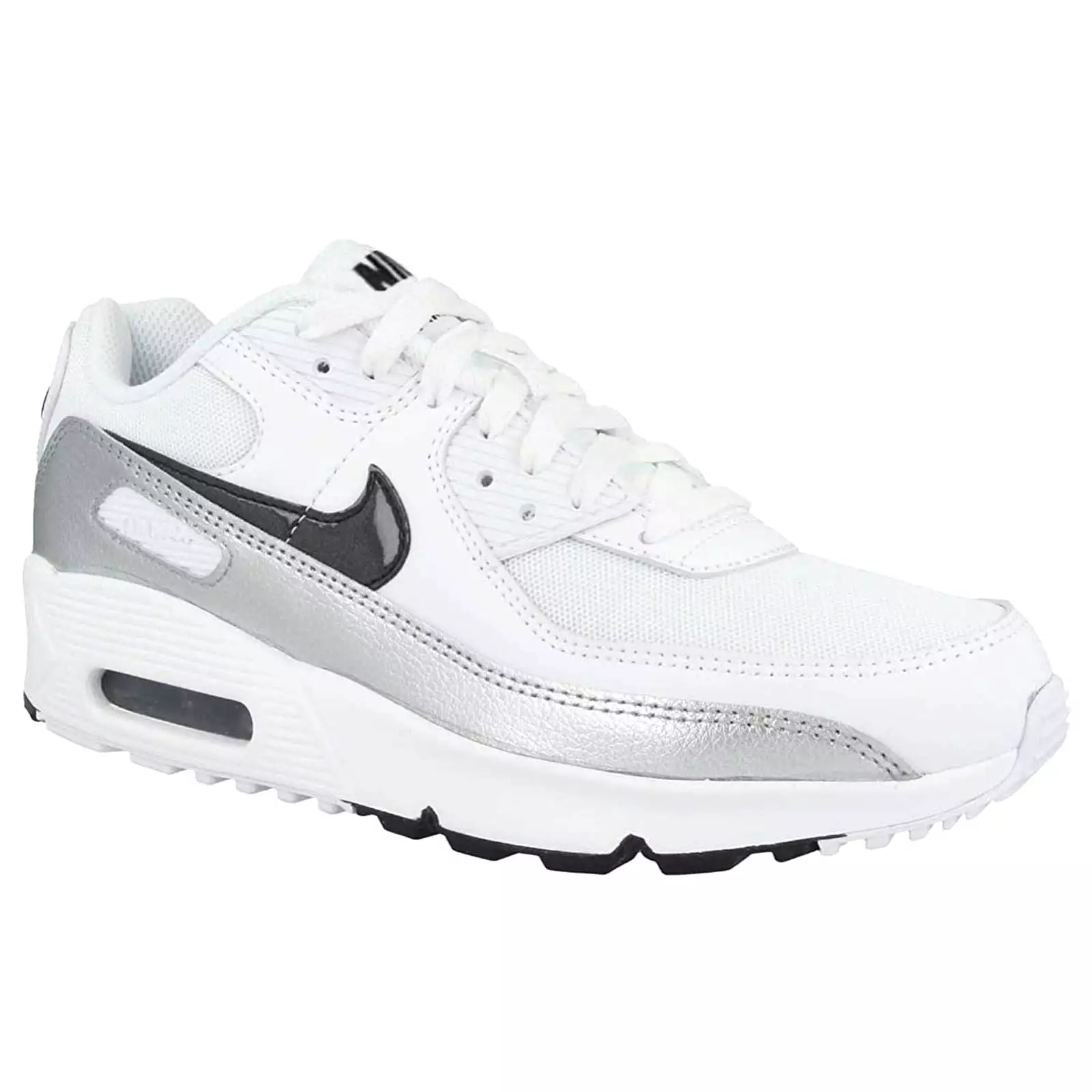 Air Max 90 GS Leather Textile Youth Low-Top Sneakers