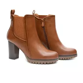 Ankle Stretchy Solid Color Boots