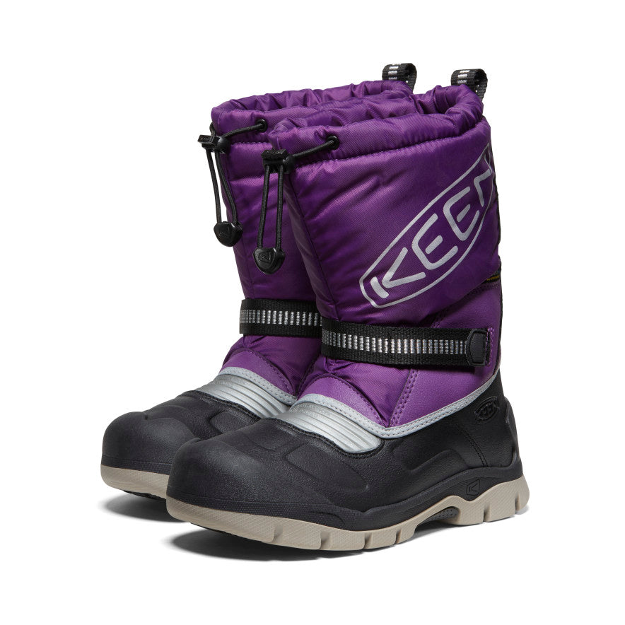 Big Kids' Snow Troll Waterproof Boot  |  Charisma/Silver