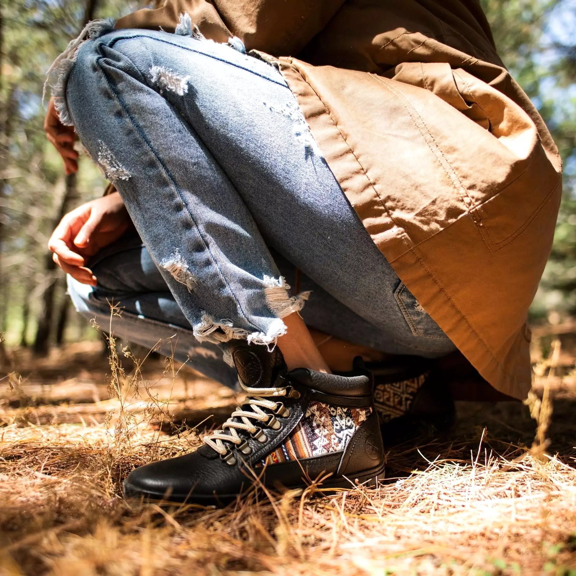 Black Barracuda Camping Boot