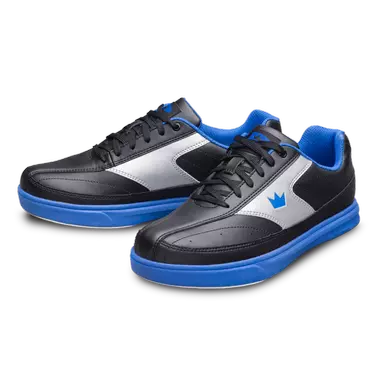 Brunswick Youth Renegade Black/Royal Bowling Shoes