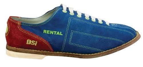 BSI Mens Suede Cosmic Rental Bowling Shoes