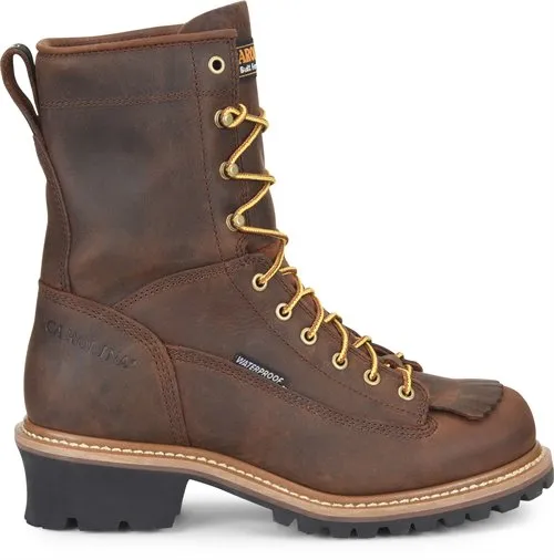 Carolina Men's Spruce 8 Waterproof Logger Work Boot