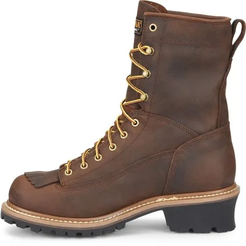 Carolina Men's Spruce 8 Waterproof Logger Work Boot