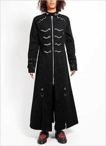 CHAIN EYELET COAT