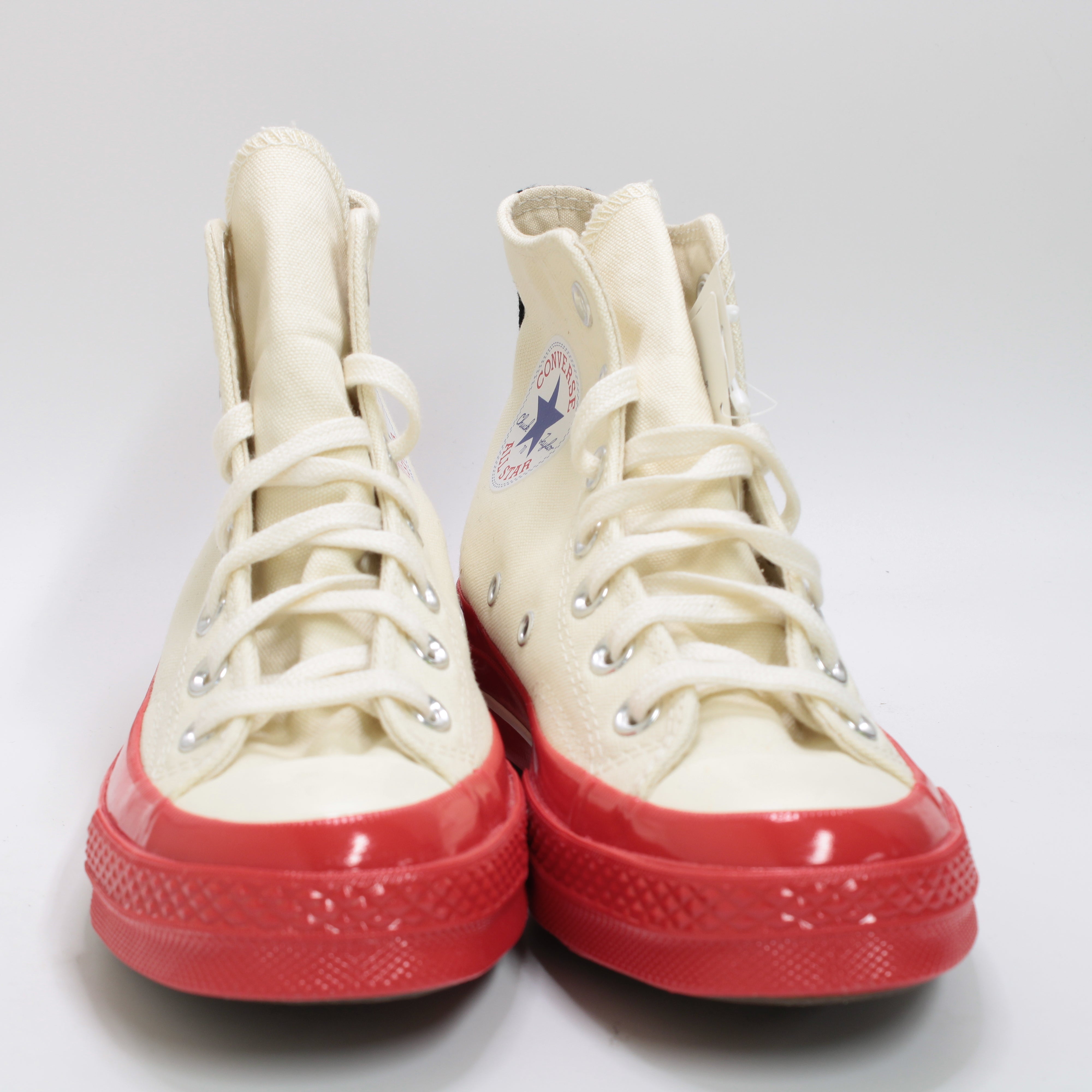 Comme Des Garcons Ct Hi 70's X Play CDG Beige Red