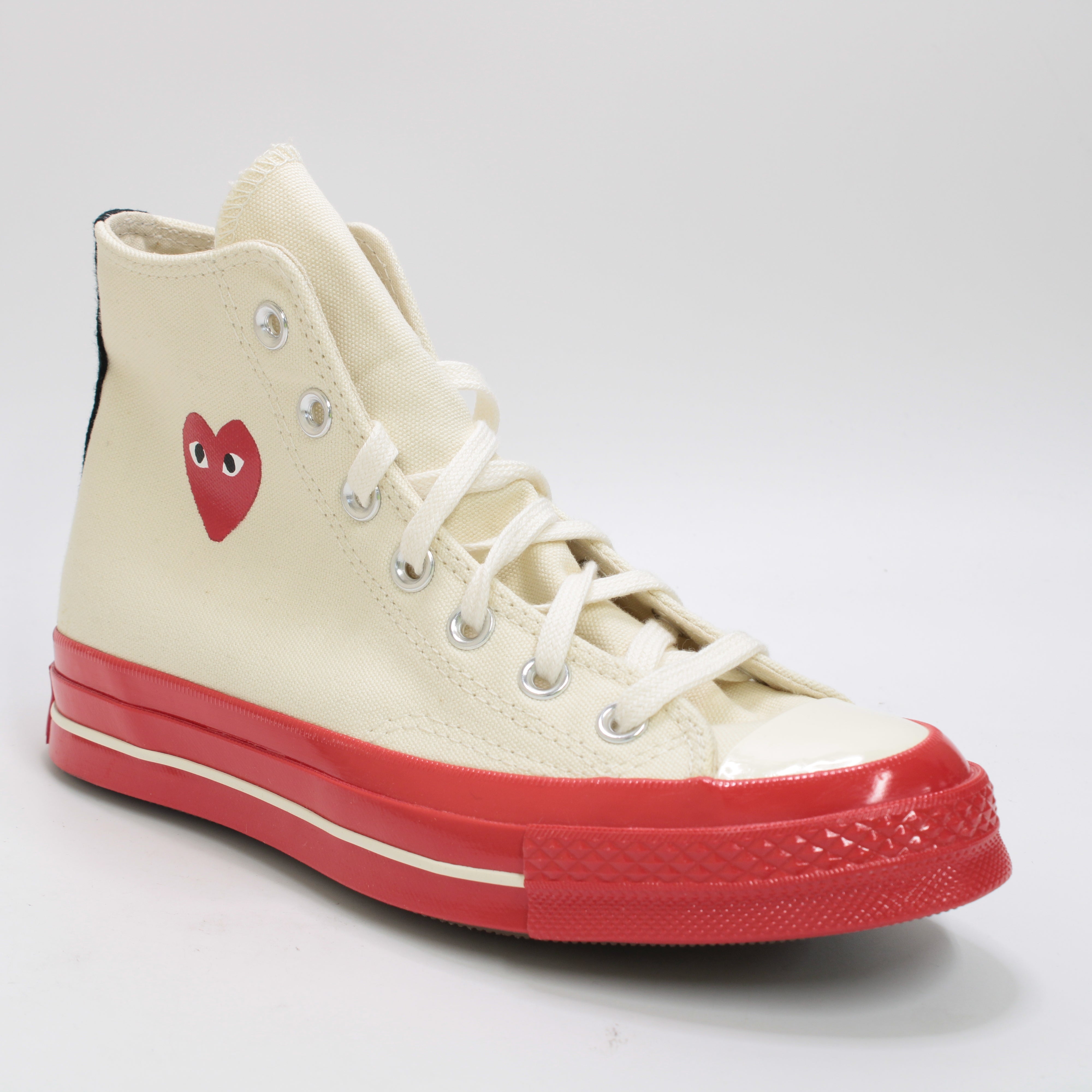 Comme Des Garcons Ct Hi 70's X Play CDG Beige Red