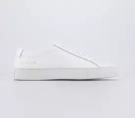 Common Projects Achillies Low W White Mono