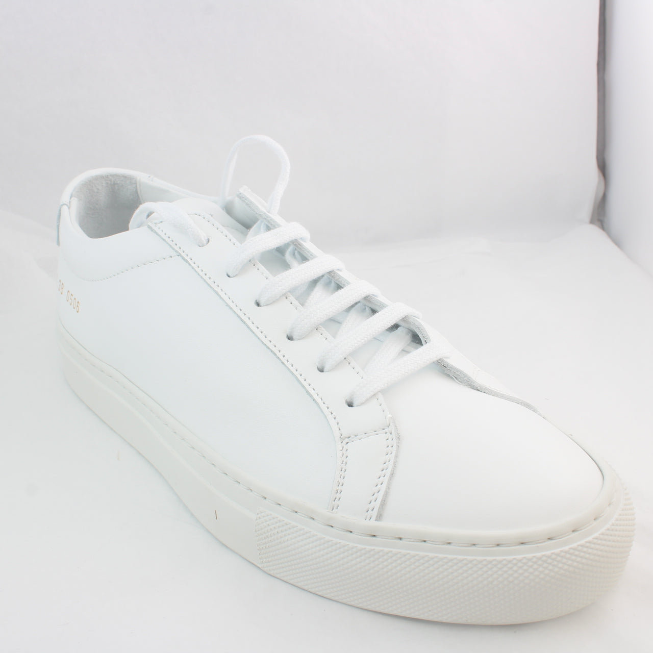 Common Projects Achillies Low W White Mono