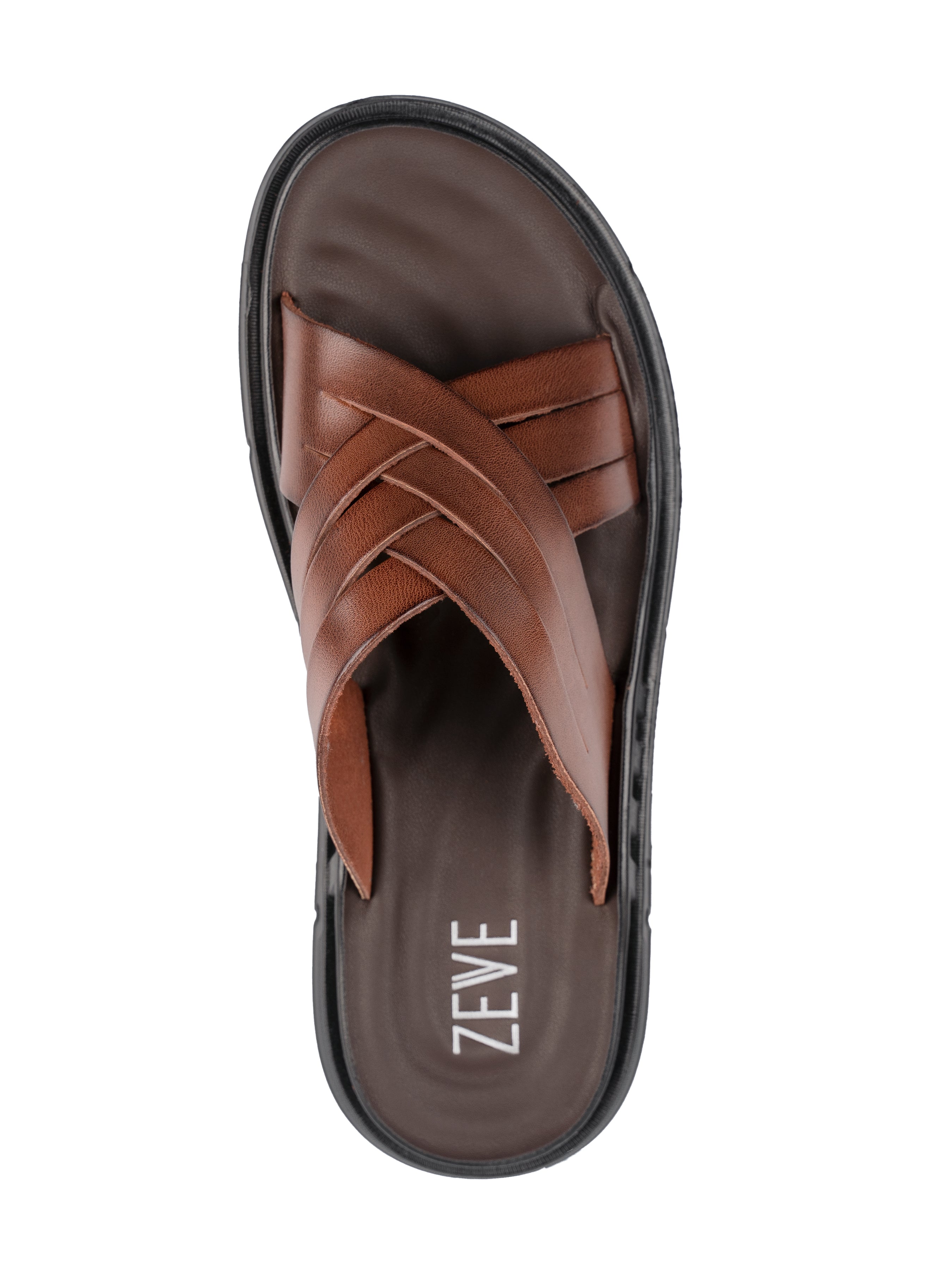 Cyro Sandal - Coffee Leather