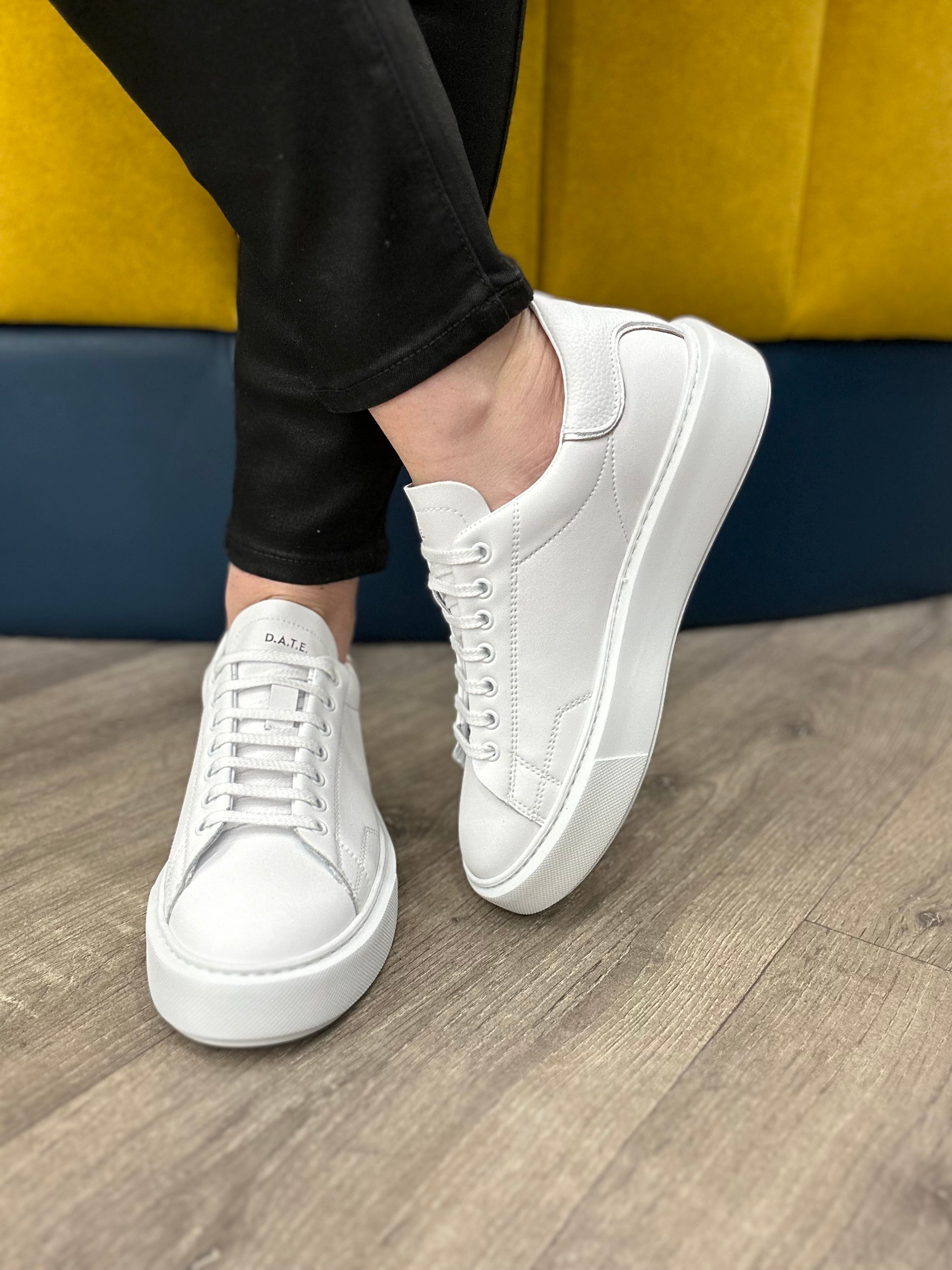 DATE Sfera Calf White