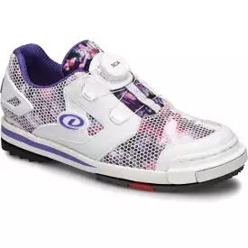 Dexter Womens SST 8 Power Frame BOA Right Hand or Left Hand Bowling Shoes White/Purple/Multi