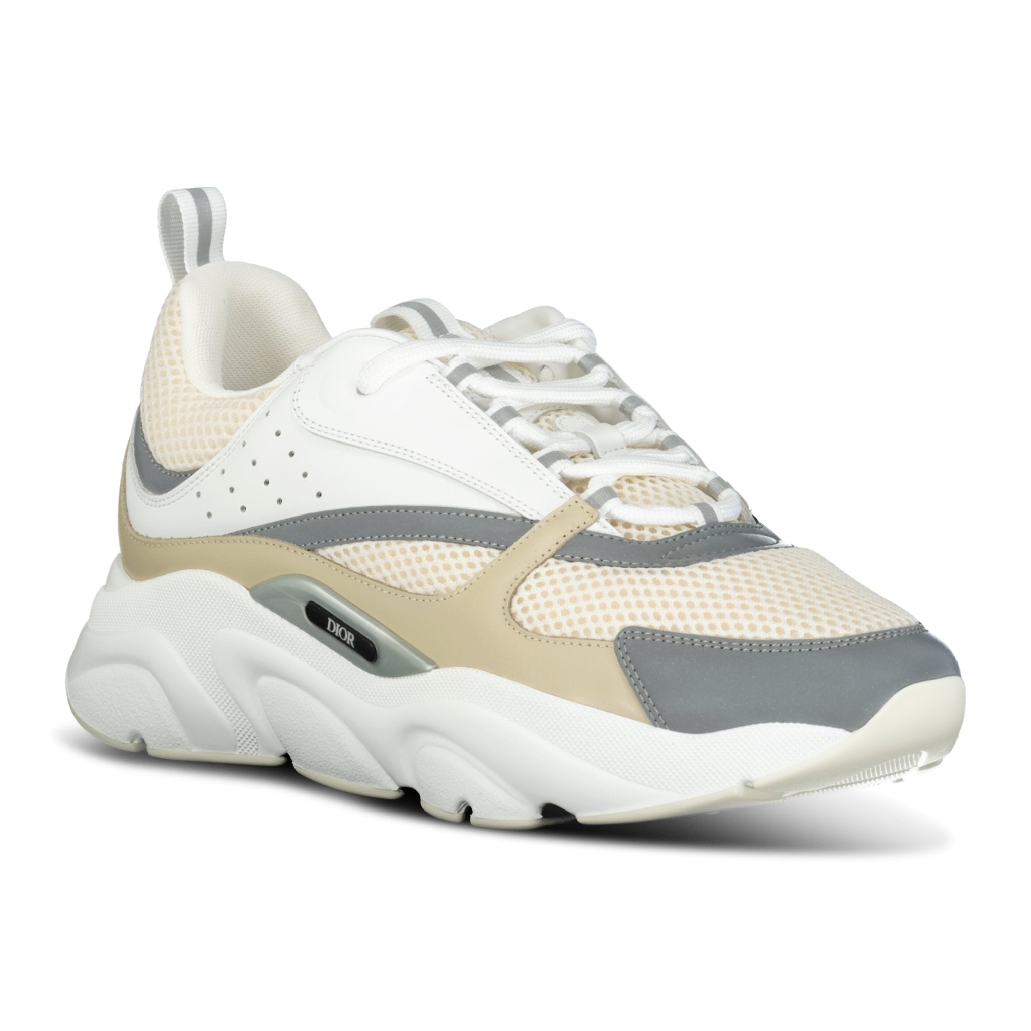 DIOR B22 MESH TRAINER BEIGE & WHITE