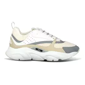 DIOR B22 MESH TRAINER BEIGE & WHITE