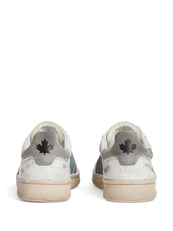 Dsquared2 Distressed Boxer Low-Top Sneakers