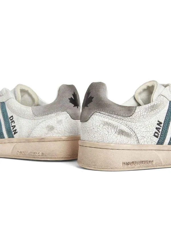 Dsquared2 Distressed Boxer Low-Top Sneakers