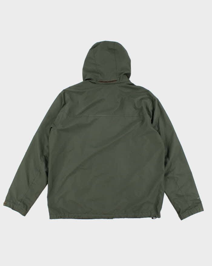 Eddie Bauer Green Hooded Jacket - L