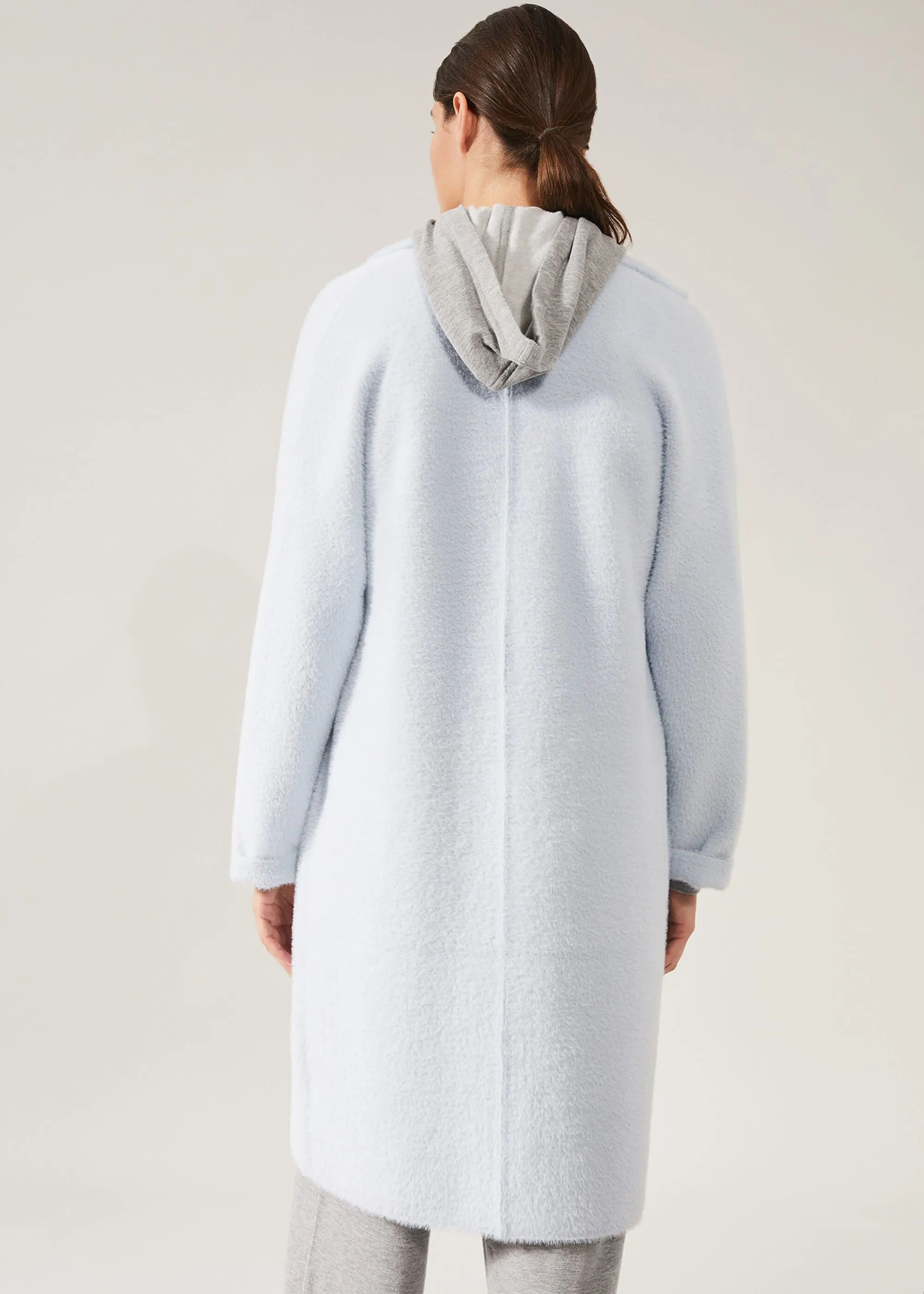 Floressa Fluffy Knit Coat