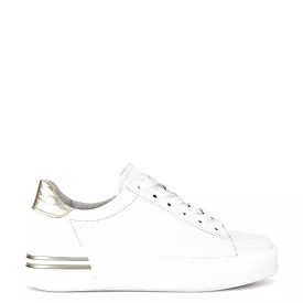 GABOR WHITE METALLIC TRAINERS  46.395.62