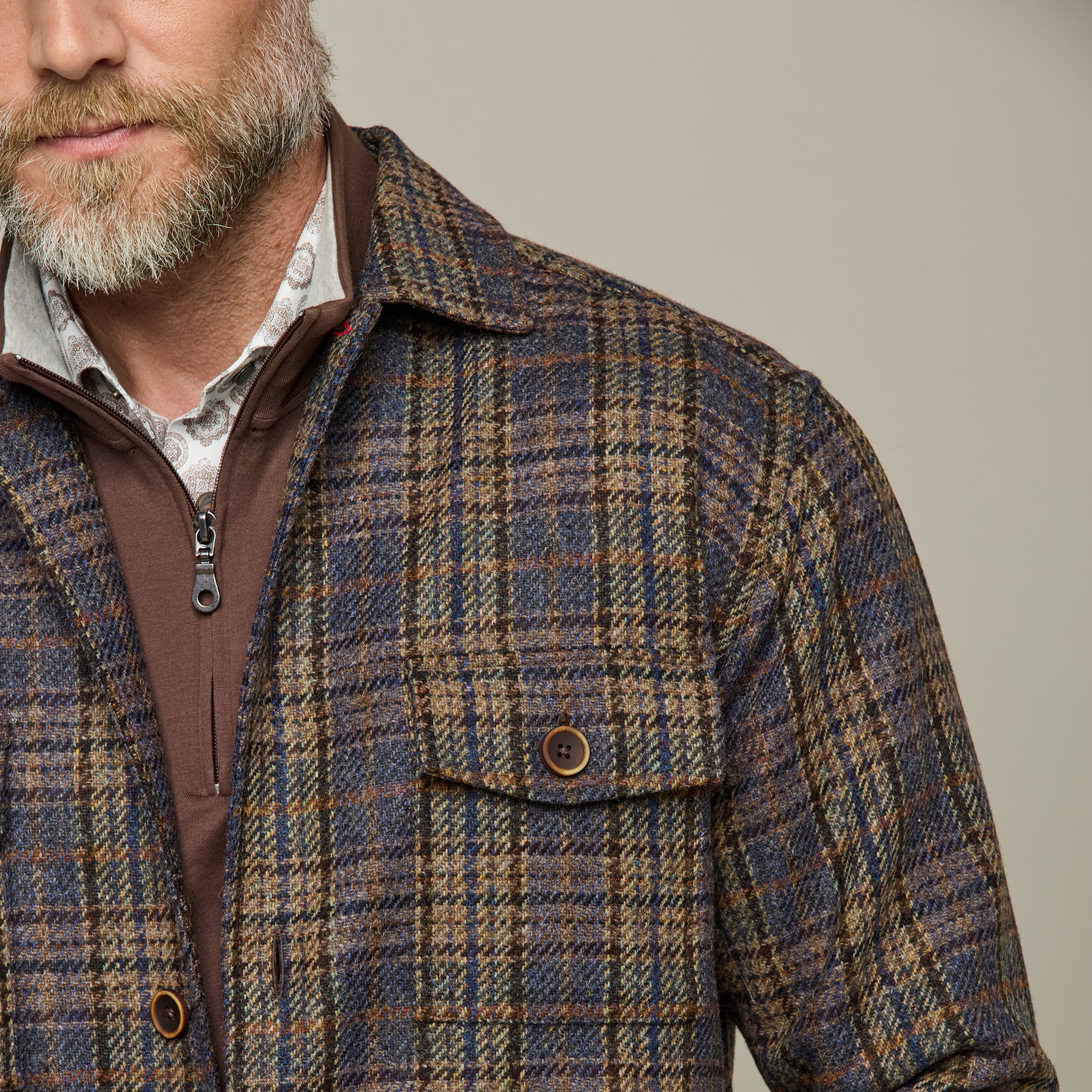 Gaspar Barn Jacket :: Brown