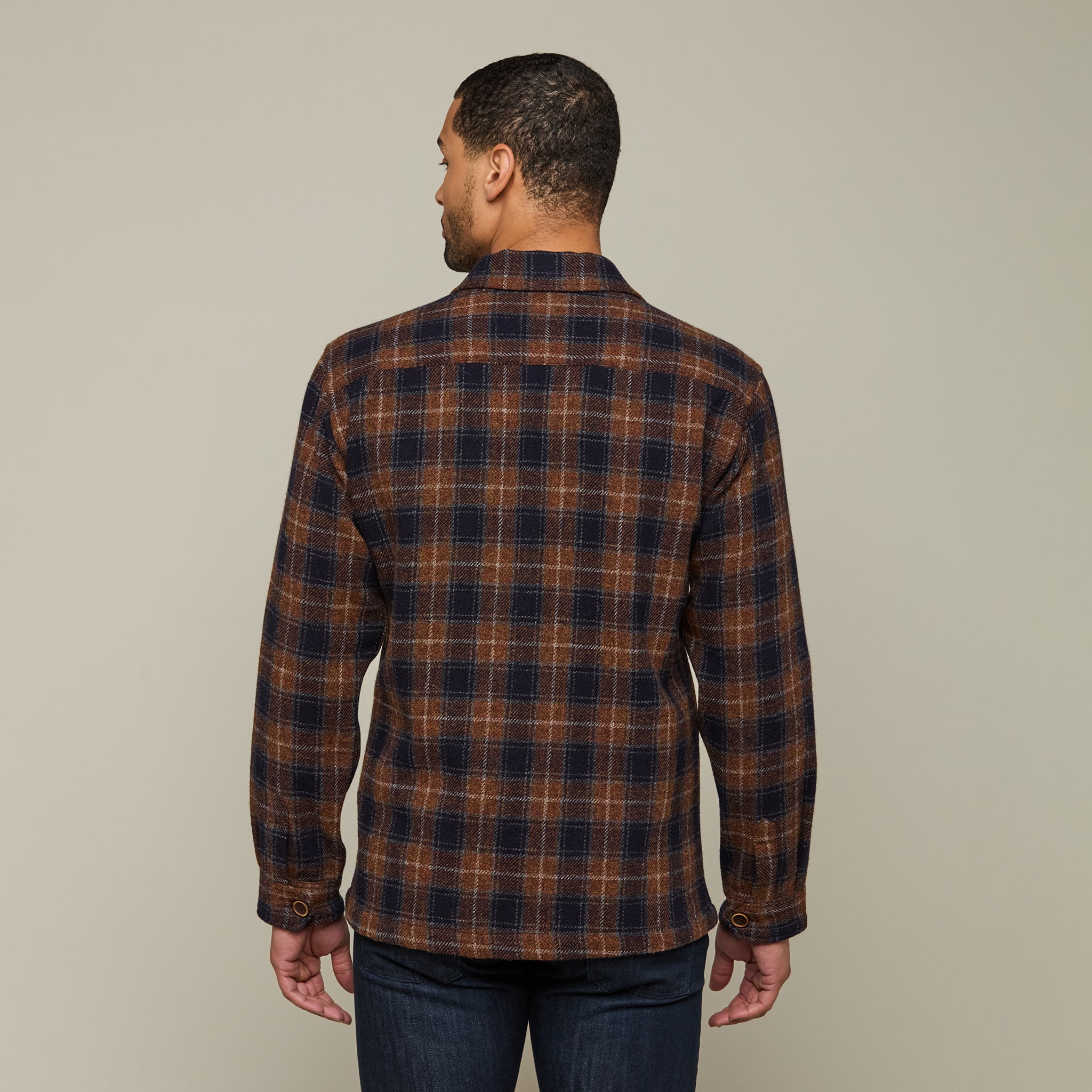 Gaspar Barn Jacket :: Dark Brown