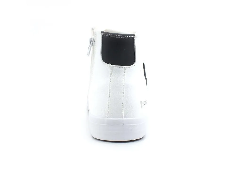 GUESS Sneaker Hi Retro Bicolor White Black FM5EHIELE12