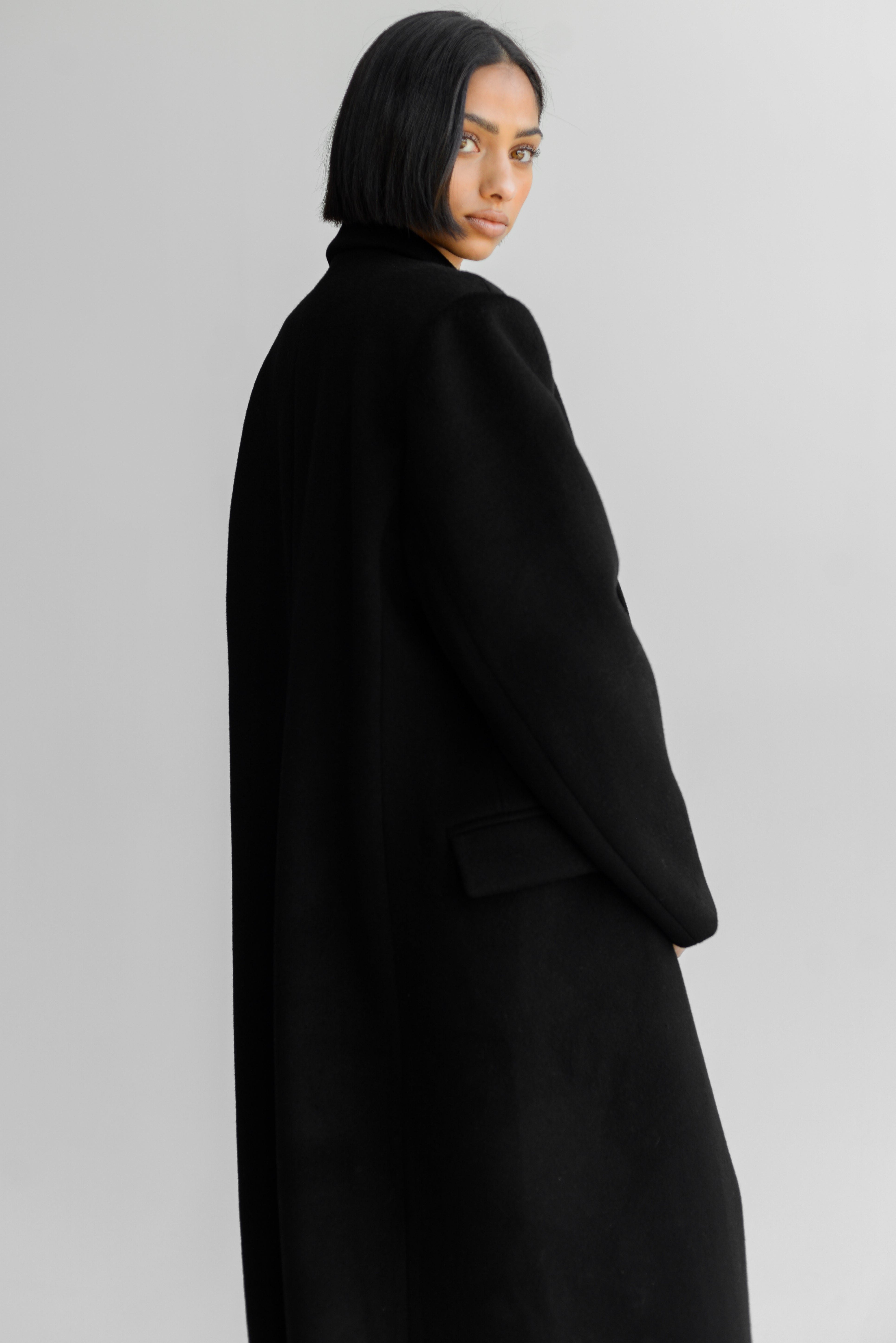 Harper Maxi Wool Coat