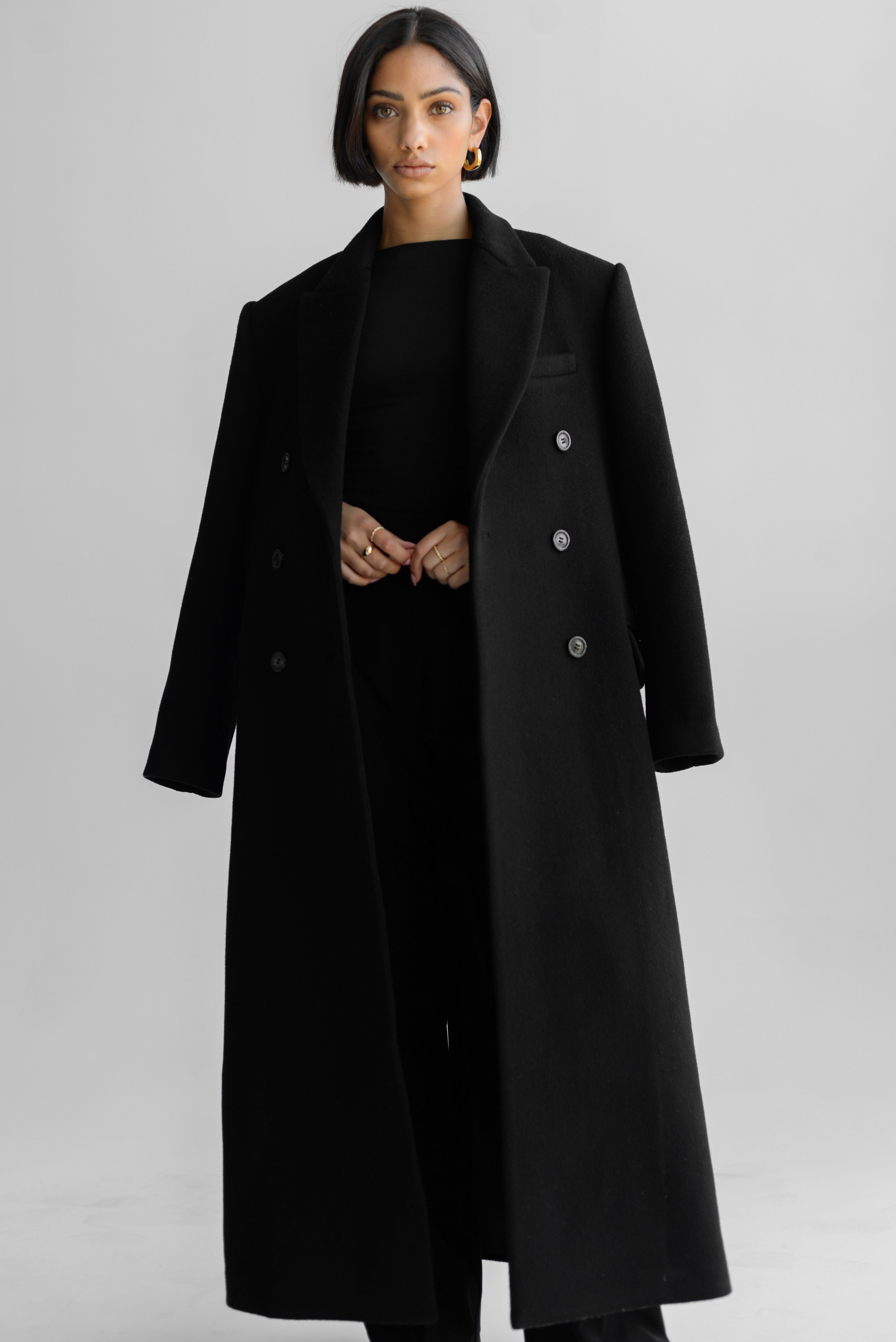 Harper Maxi Wool Coat