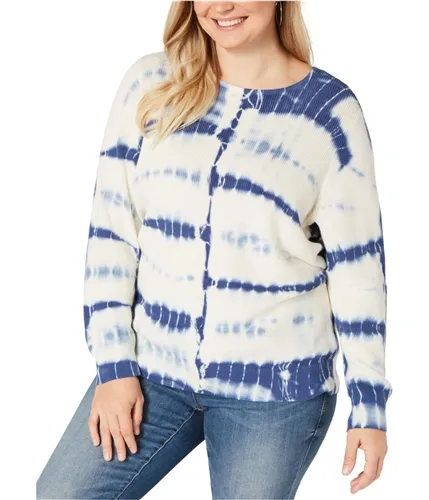 I-N-C Womens Tie Dye Pullover Sweater, TW1