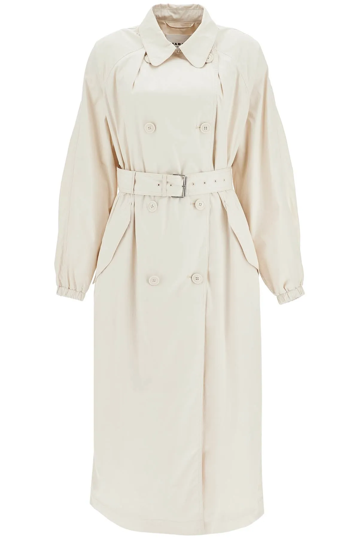 ISABEL MARANT ETOILE Elegant Flared Trench Coat with Belt