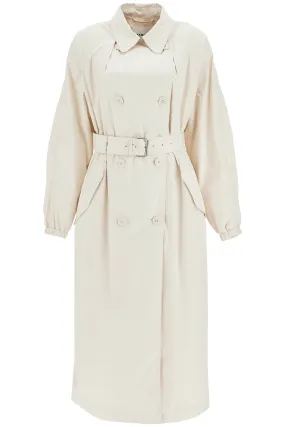 ISABEL MARANT ETOILE Elegant Flared Trench Coat with Belt