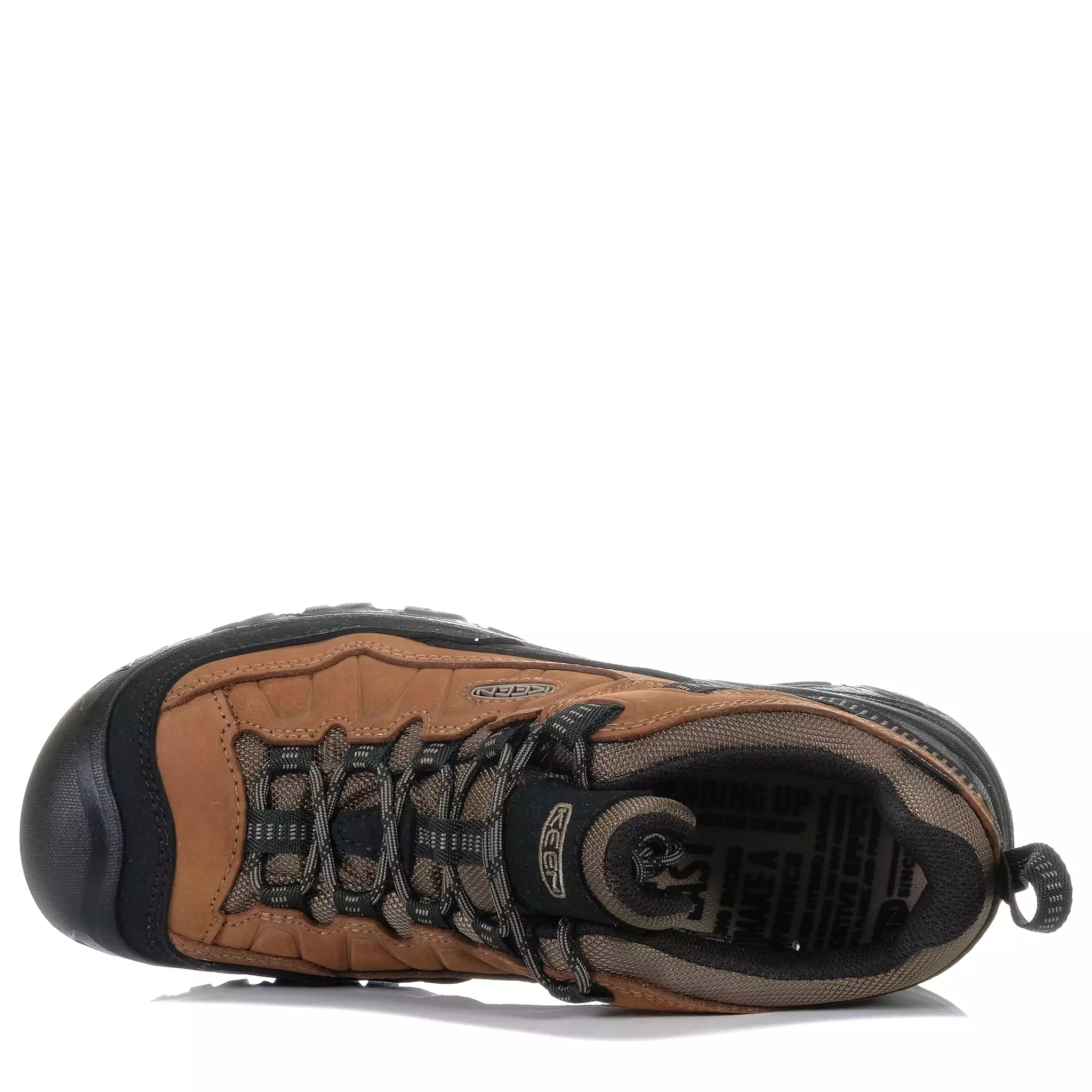 Keen Men's Targhee IV Waterproof Bison/Black