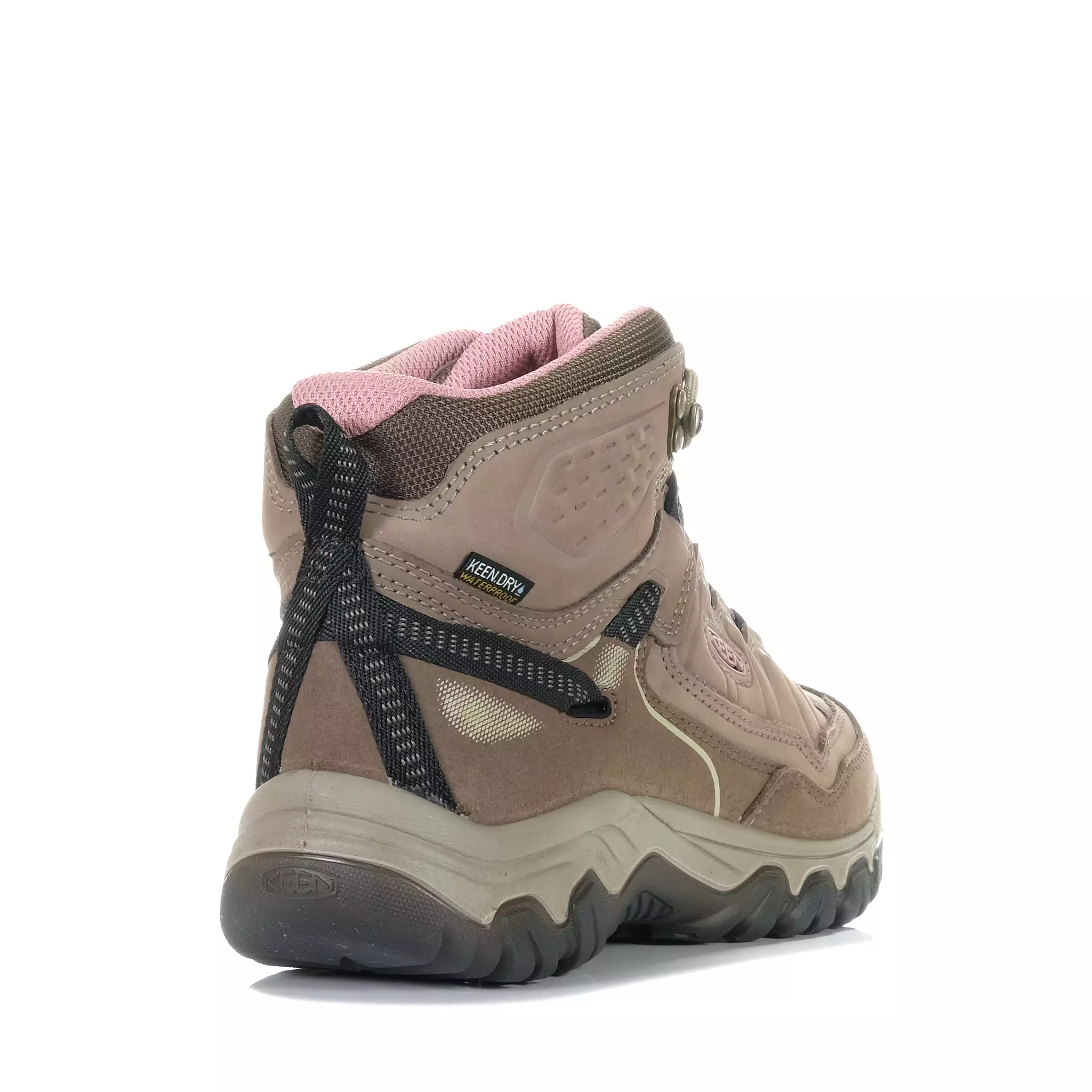 Keen Women's Targhee IV Mid Waterproof Brindle/Nostalgia Rose