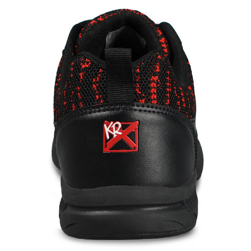 KR Strikeforce Flyer Mesh Lite Black/Cardinal Men's Bowling Shoes