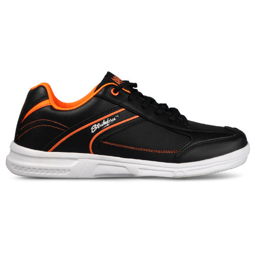 KR Strikeforce Mens Flyer Lite Black Orange Bowling Shoes