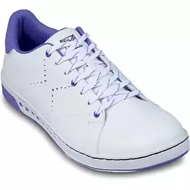 KR Strikeforce Womens Gem White Purple Bowling Shoes