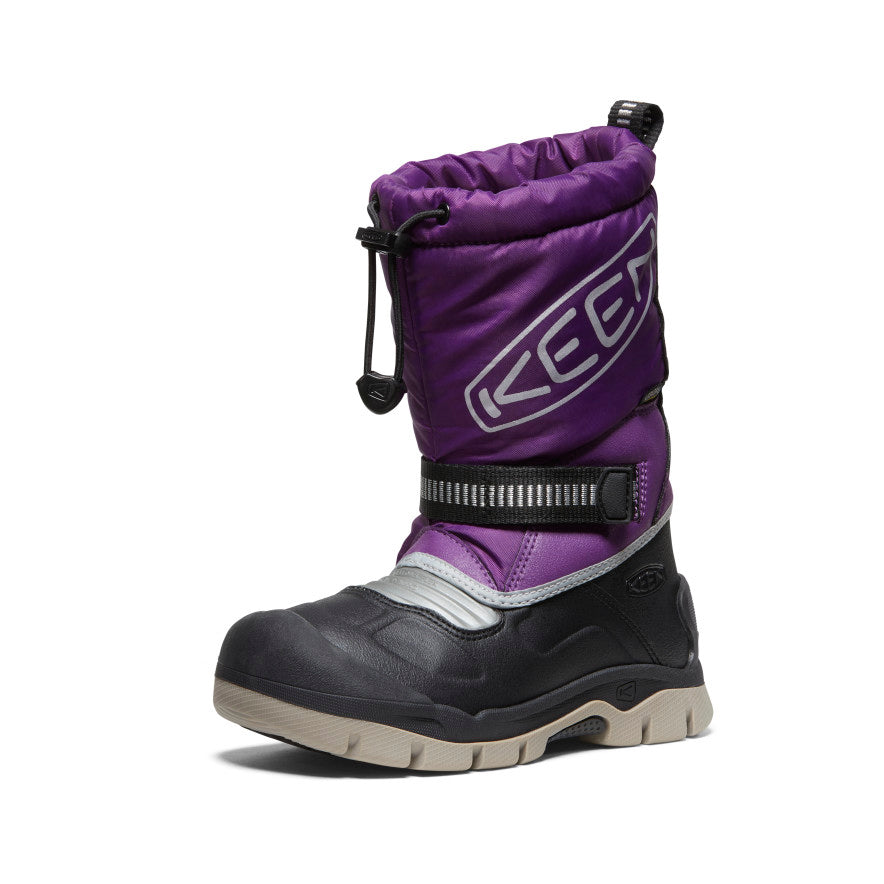 Little Kids' Snow Troll Waterproof Boot  |  Charisma/Silver