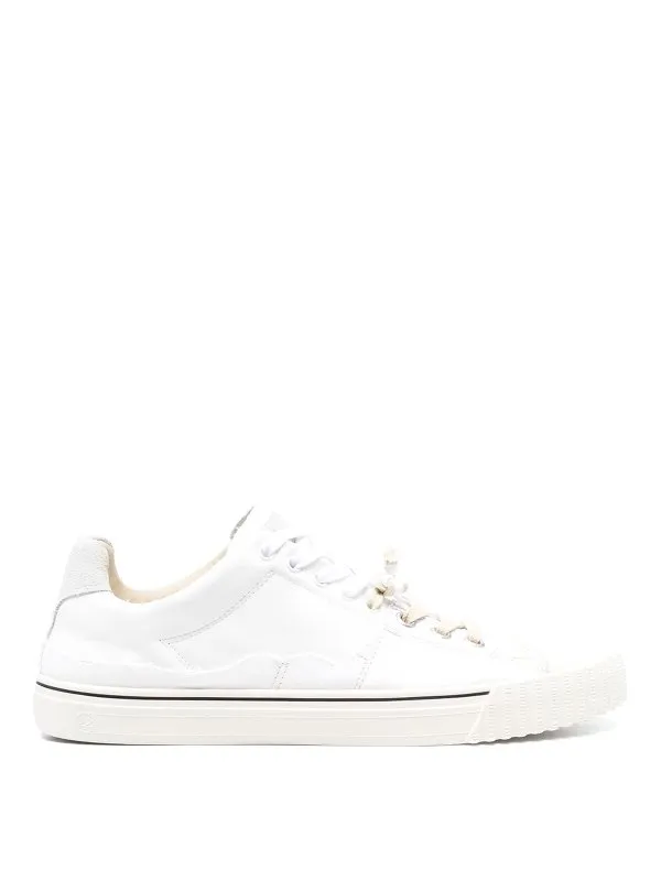 Maison Margiela Low-top lace-up sneakers with eyelet