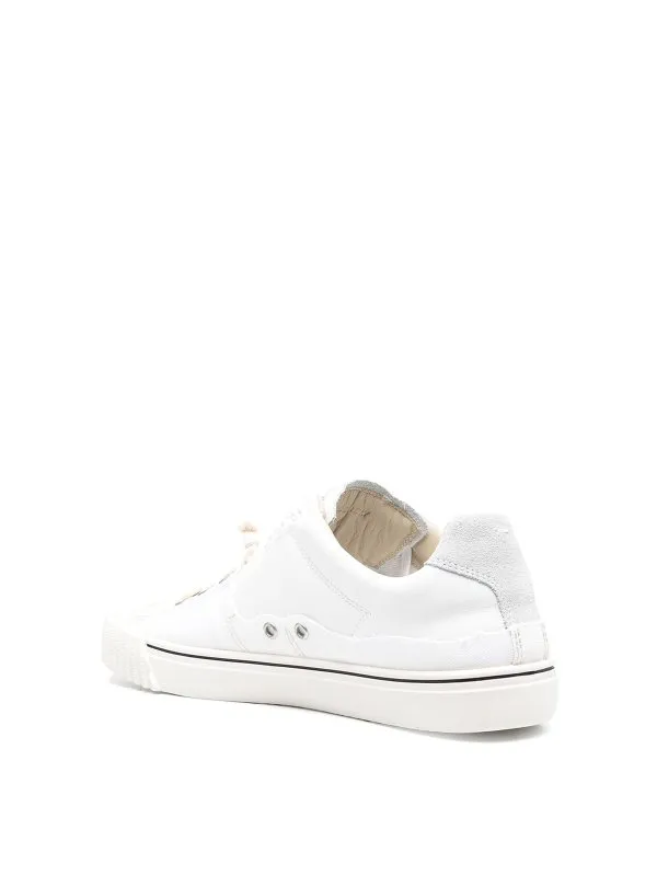 Maison Margiela Low-top lace-up sneakers with eyelet