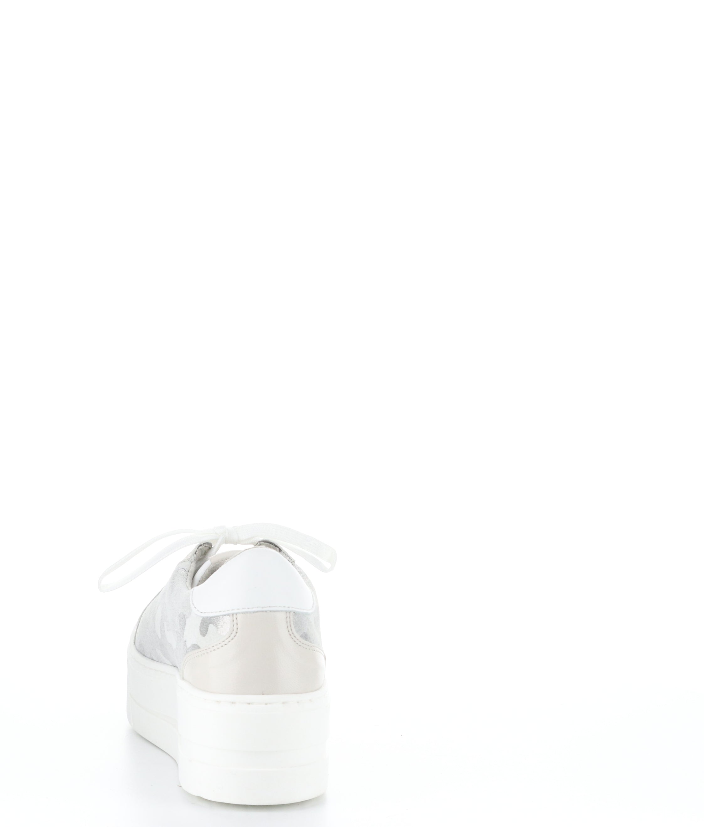 MARDI WHITE/SILGREY/CREAM Lace-up Trainers