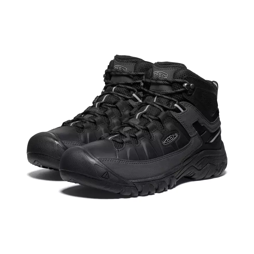 Men's Targhee III Waterproof Mid  |  Triple Black