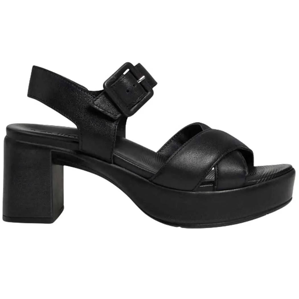 Naot Elite Platform Sandal Shiny Black (Women's)