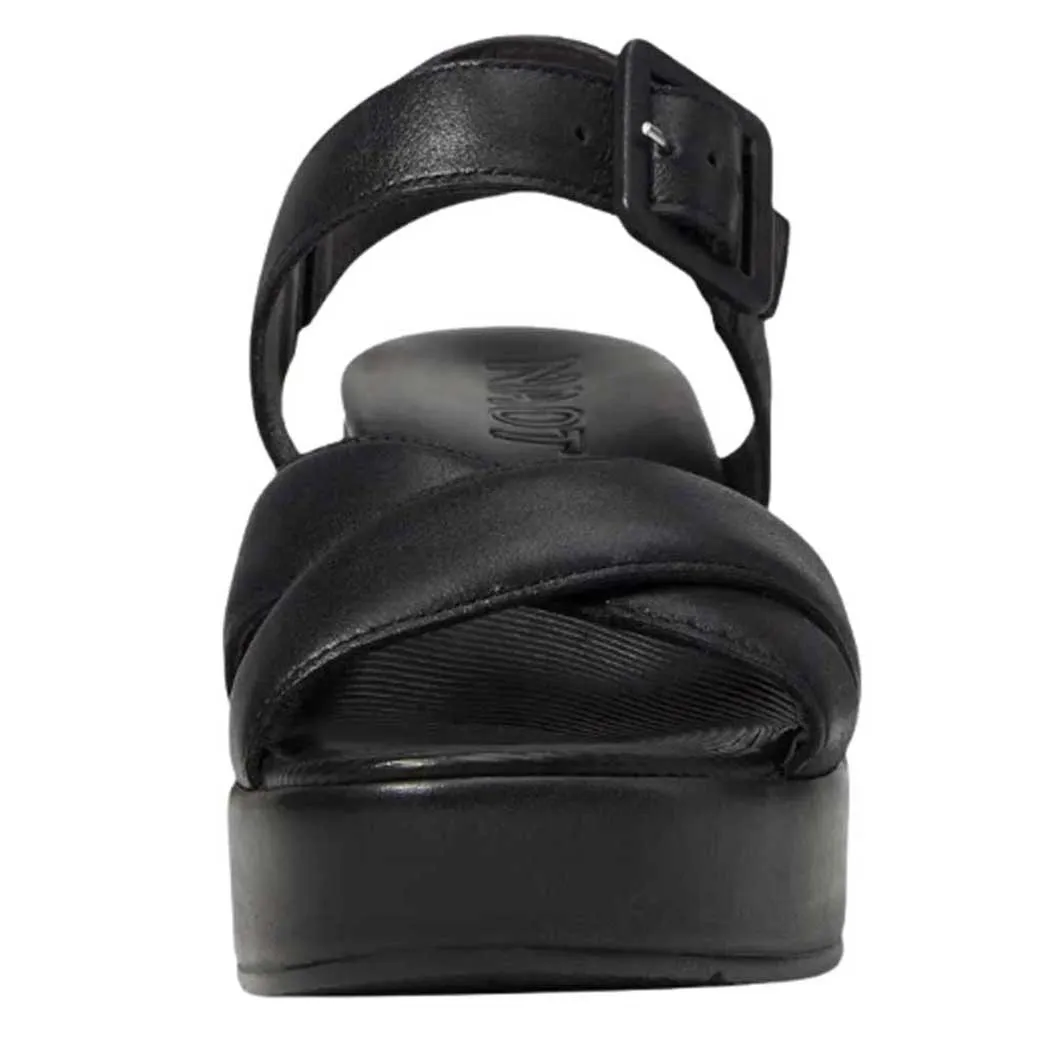 Naot Elite Platform Sandal Shiny Black (Women's)