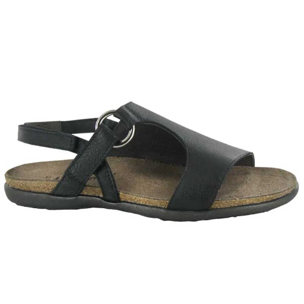 Naot Olivia Sandal Soft Black Leather (Women's)