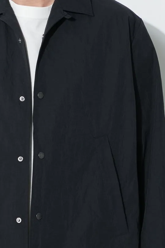 Neil Barrett jacket Boxy Coach Jacket men's black color MY11097A-Y039-001N