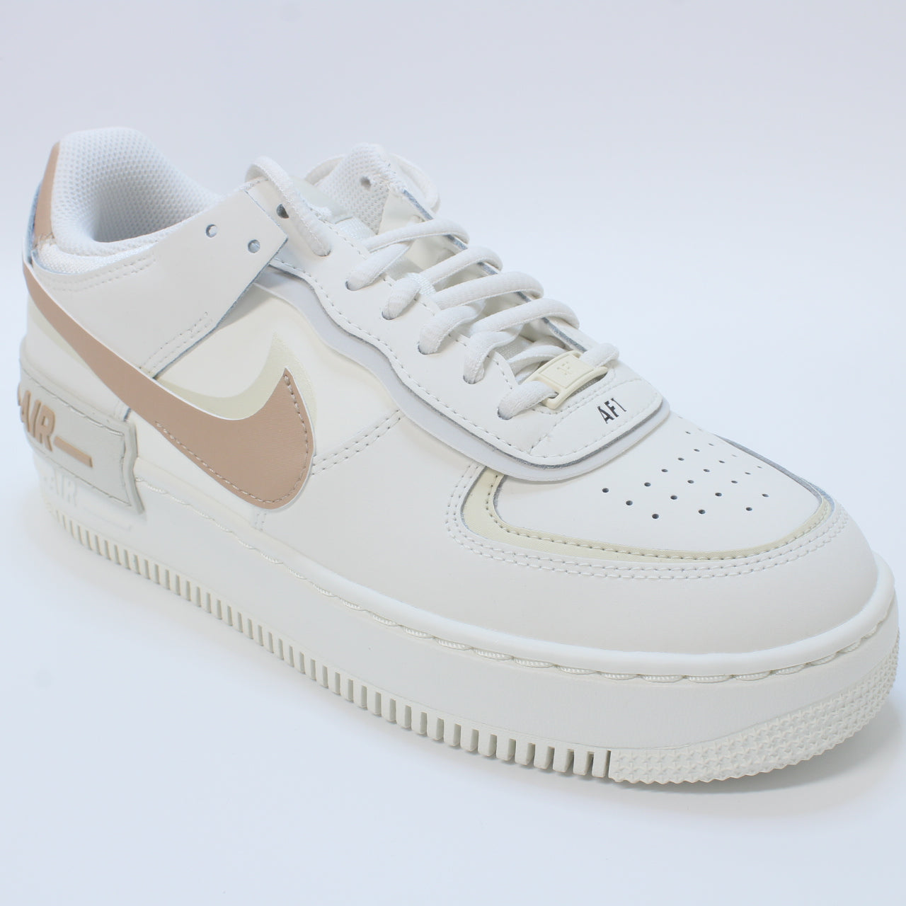 Nike Air Force 1 Shadow Sail Hemp Fossil Light Bone Trainers